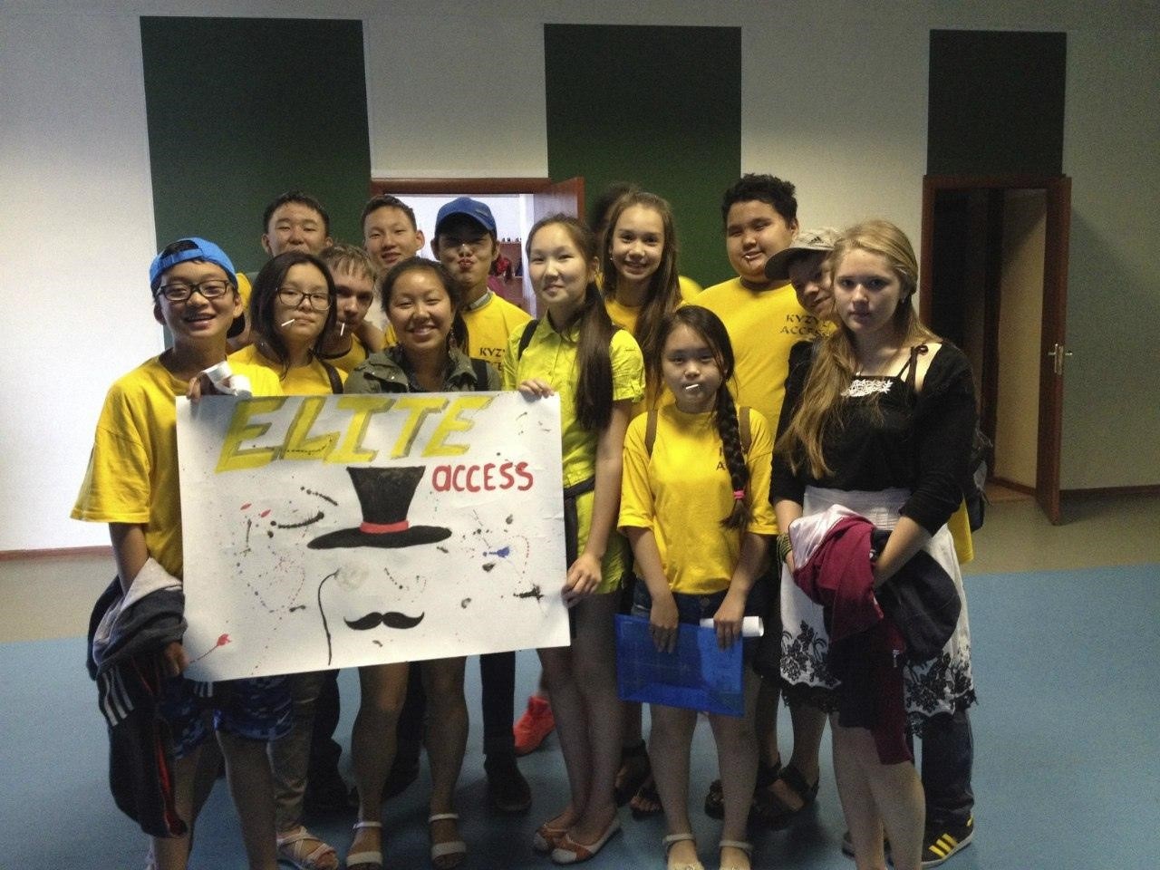 Katherine Leung's photo: AUTHOR WITH STUDENTS AT AN ENGLISH SUMMER CAMP IN KYZYL, REPUBLIC OF TUVA, 2015